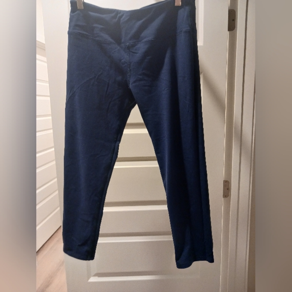Hard Tail Performance Leggings Extra Long Navy Blue